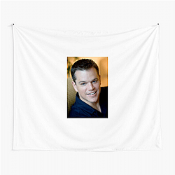 Matt Damon is known for his versatile roles Matt Damon Tapestries