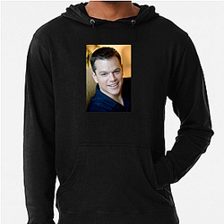 Matt Damon is known for his versatile roles Matt Damon Hoodies
