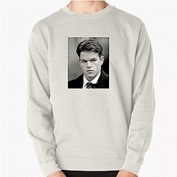 Matt Damon is a prominent Hollywood figure Matt Damon Sweatshirts