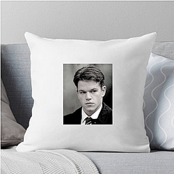 Matt Damon is a prominent Hollywood figure Matt Damon Pillows Cover