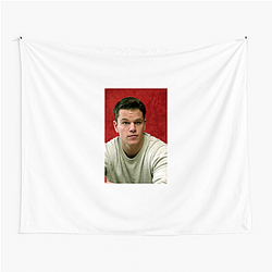 Matt Damon starred in the film The Martian Matt Damon Tapestries