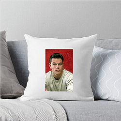Matt Damon starred in the film The Martian Matt Damon Pillows Cover