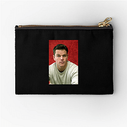 Matt Damon starred in the film The Martian Matt Damon Zipper Pouches