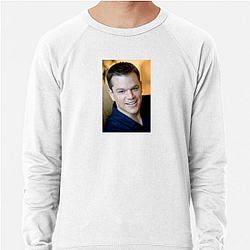Matt Damon is known for his versatile roles Matt Damon Sweatshirts