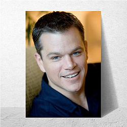Matt Damon is known for his versatile roles Matt Damon Posters