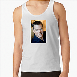 Matt Damon is known for his versatile roles Matt Damon Tank Tops