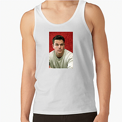 Matt Damon starred in the film The Martian Matt Damon Tank Tops
