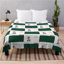 Matthew Morrison Guantanamo Bay Petition Throw Blanket