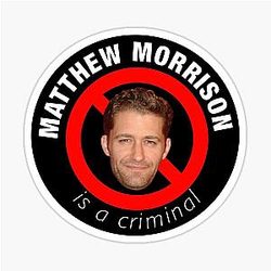 Matthew Morrison Slander Sticker