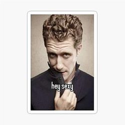 Hey Matthew Morrison Sticker