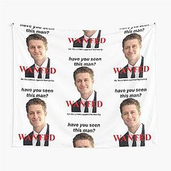 Matthew Morrison Wanted Poster Tapestry