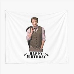 Happy Birthday Matthew Morrison Tapestry
