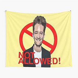 Not Allowed Matthew Morrison Tapestry