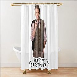 Happy Birthday Matthew Morrison Shower Curtain