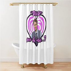 Matthew Morrison Will You Be Mine Glee Shower Curtain