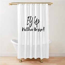 Up Matthew Morrison Shower Curtain