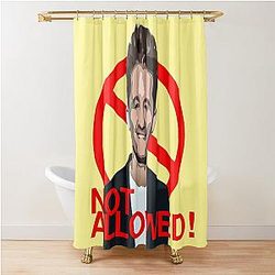 Not allowed Matthew Morrison Shower Curtain