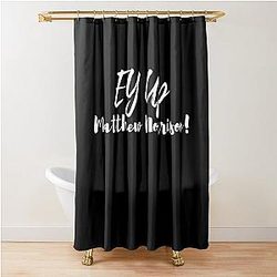 Up Matthew Morrison Shower Curtain