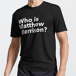 Who is Matthew Morrison Active T-Shirt