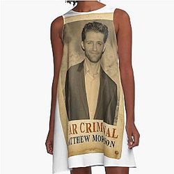 Matthew Morrison War Criminal A-Line Dress