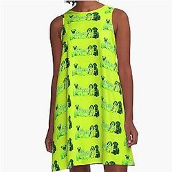 Matthew Morrison Climate Crisis A-Line Dress