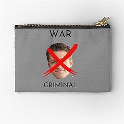 Matthew Morrison War Criminal Zipper Pouch