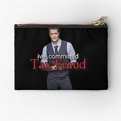 Matthew Morrison taxes Zipper Pouch