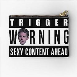 Sexy Content Ahead Matthew Morrison Zipper Pouch