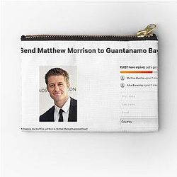 Send Matthew Morrison to Guantanamo Bay Change.org Petition Zipper Pouch