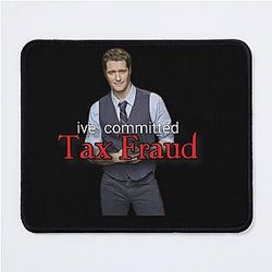 Matthew Morrison Taxes Mouse Pad