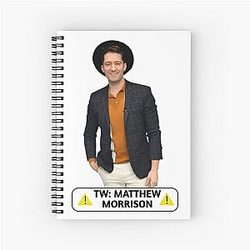 The Twilight Matthew Morrison Spiral Notebook
