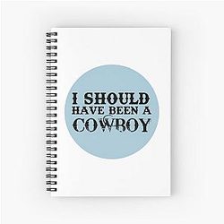 I met the devil once his name is matthew morrison spiral notebook