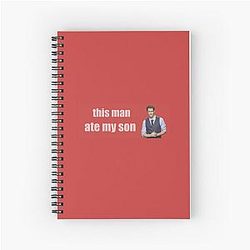 Matthew Morrison Spiral Notebook