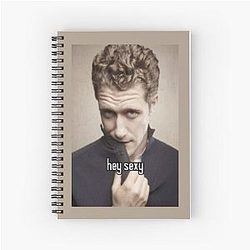 Hey Matthew Morrison Spiral Notebook