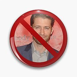 anti Matthew Morrison merch Pin