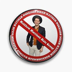 Matthew Morrison Hate Group Pin