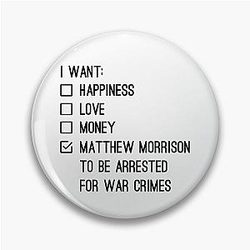 Will Schuester - Matthew Morrison should be arrested for war crimes - Glee Pin has been replaced by Will Schuester - Matthew Morrison should be held accountable