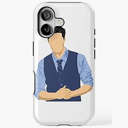 Matthew Morrison Illustrated iPhone Tough Case