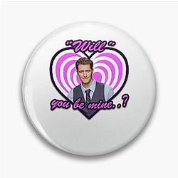 Matthew Morrison Will you Be Mine Glee Pin