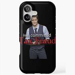 Matthew Morrison taxes iPhone tough case