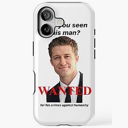 Matthew Morrison Wanted Poster iPhone Tough Case