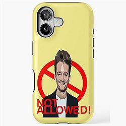 Not Allowed Matthew Morrow iPhone Tough Case