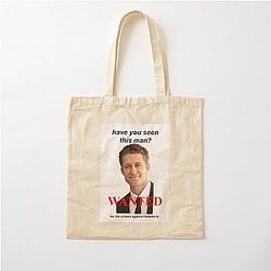 Matthew Morrison Wanted Poster Cotton Tote Bag
