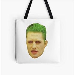 Matthew Morrison Joker Costume All Over Print Tote Bag
