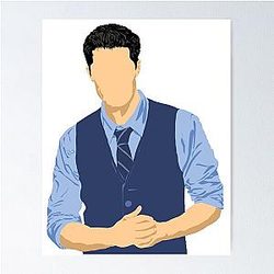 Matthew Morrison Illustrated Poster