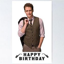Happy Birthday Matthew Morrison Poster