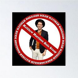 Matthew Morrison Hate Group Poster