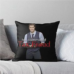 Matthew Morrison Taxes Throw Pillow