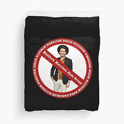 MATTHEW MORRISON HATE GROUP DUVET COVER