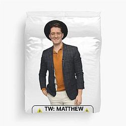 The Matthew Morrison Duvet Cover